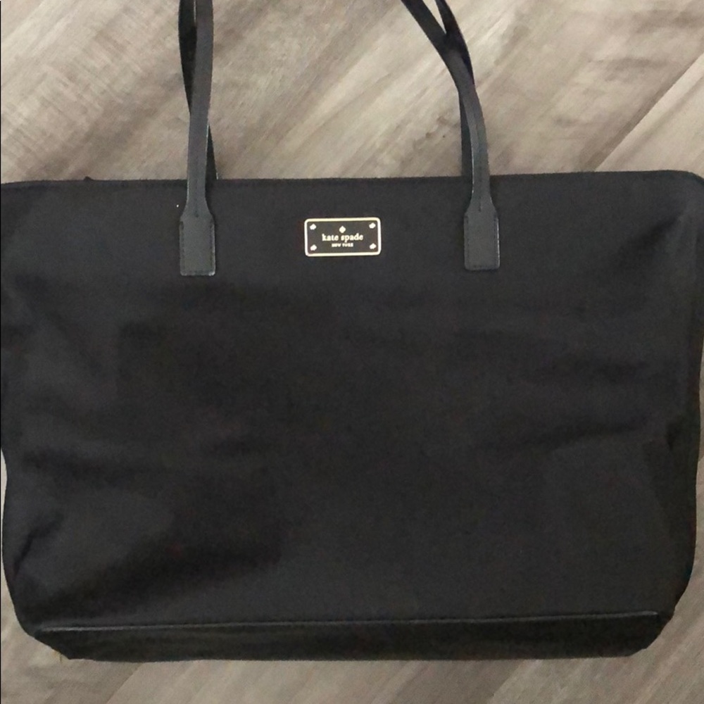 Kate Spade Nylon Tote w/Leather straps
